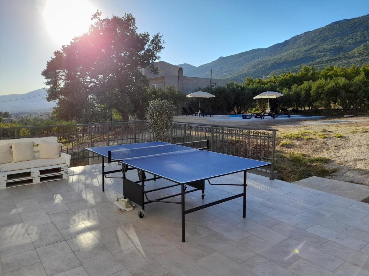 The View Split. Highlight With Roof-Top-Terrace And Pool Kaštela Esterno foto